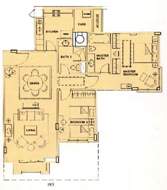 Palm Spring (D10), Condominium #1958